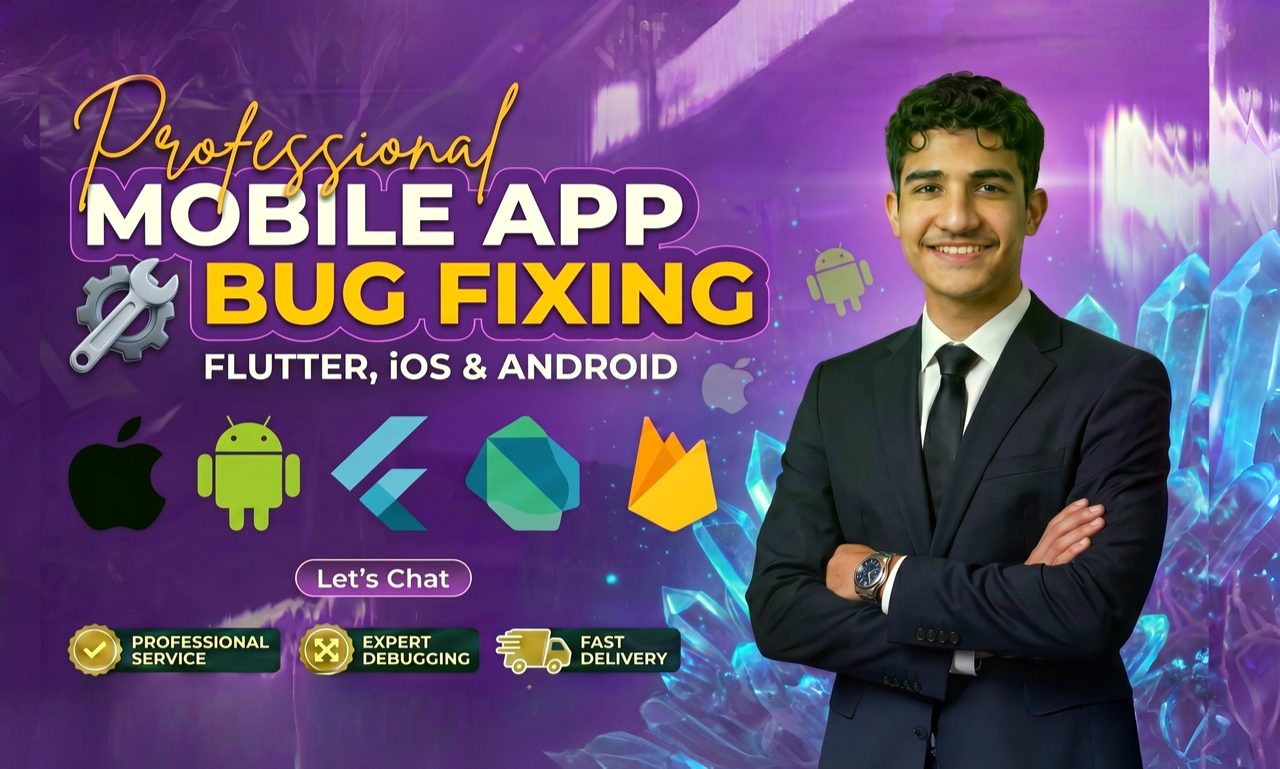 Mobile App Bug Fixing & Crash Resolution
